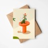Flower still life | Greeting card with envelope