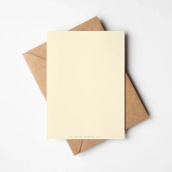 Flower still life | Greeting card with envelope