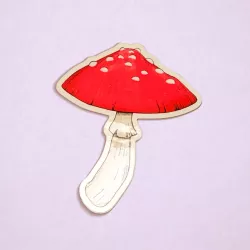 Fly agaric mushroom | Glossy vinyl sticker