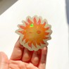 Holographic sun | Summer collection 2024 | glossy vinyl sticker