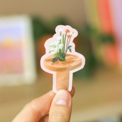 Still life flowers | Glossy vinyl sticker