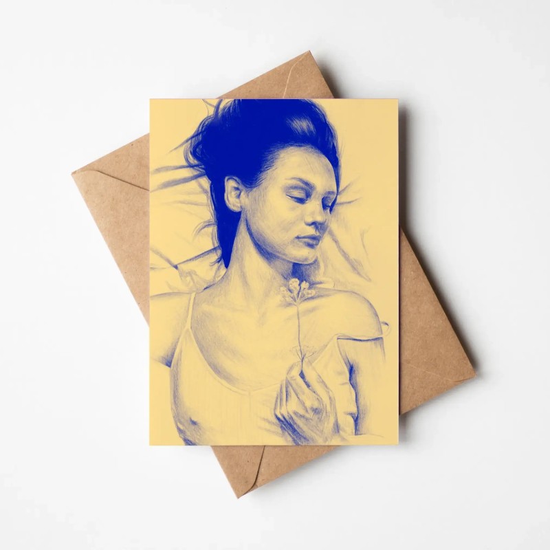 Slumber | Greeting card A6 | With envelope Slumber | Greeting card A6 | With envelope
