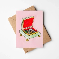 Jewels | Greeting card A6 | With envelope