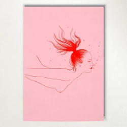 Swim | A5 small art print