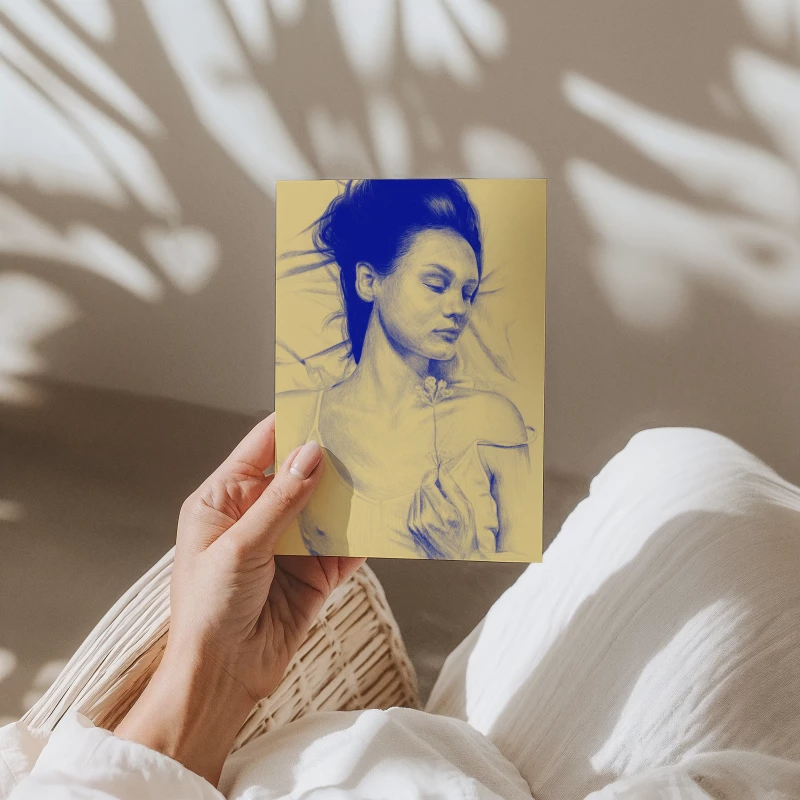 Slumber | A5 small art print Slumber | A5 small art print