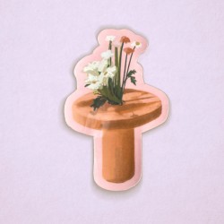 Still life flowers | Glossy vinyl sticker