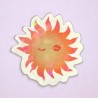 Holographic sun | Summer collection 2024 | glossy vinyl sticker