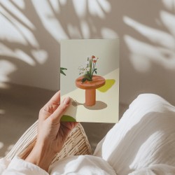 Flower still life | A5 small art print
