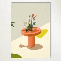 Flower still life | A5 small art print