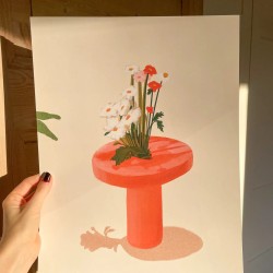 Flower still life | Art print | A3