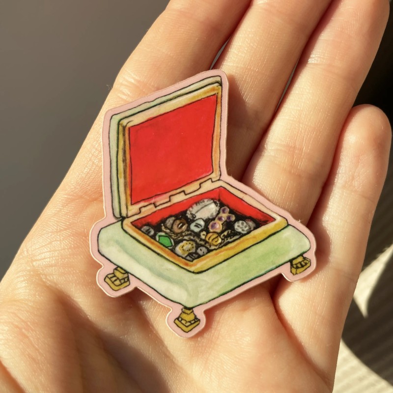 Jewels | Glossy vinylklistremerke