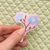 Spring flower | Glossy vinyl sticker