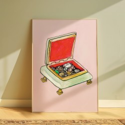 Jewels | Art print | A4