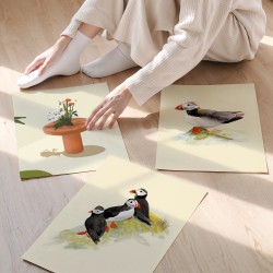 The cliff keeper | Art print | 30x40cm