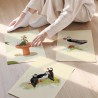Flower still life - minimalistisk plakat