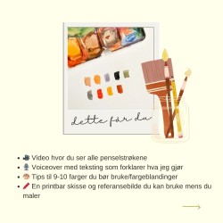 Lær deg å male din egen lundefugl! Kurs med Erin Skilbrei