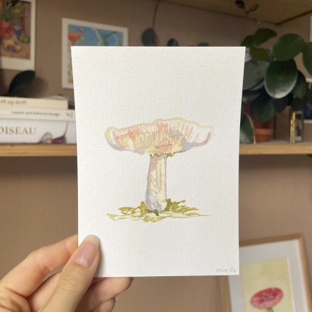 Mini painting of a mushroom 3