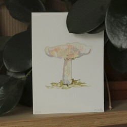 Mini painting of a mushroom 3