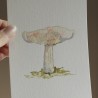 Mini painting of a mushroom 3