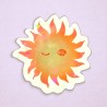 Holografisk sol | Sommerkolleksjon 2024 | Vinylklistremerke