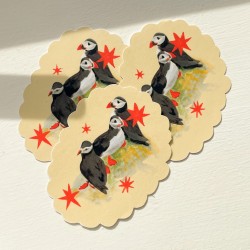 Lundefamilie | Glossy vinylklistremerke