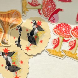 Liten snegle | Glossy vinylklistremerke