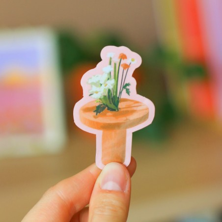 Blomsterstilleben | Vinylklistremerke