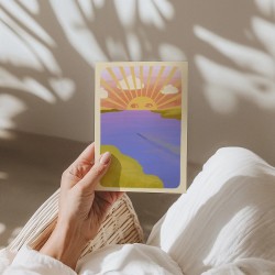 Sunset | A5 small art print