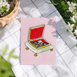 Jewels | Kunsttrykk A5