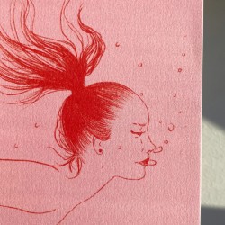 Swim | Kunsttrykk A5