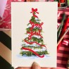 Merry Christmas | A6 greeting card with envelope