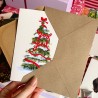 Merry Christmas | A6 greeting card with envelope