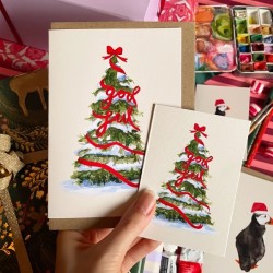 Merry Christmas | A7 small greeting card