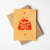 Moth| Greeting card with envelope