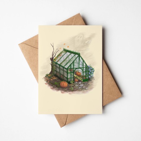 Abandoned| Greeting card with envelope