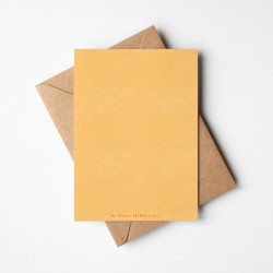 Moth| Greeting card with envelope