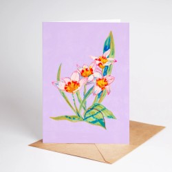 Lily| Greeting card with envelope