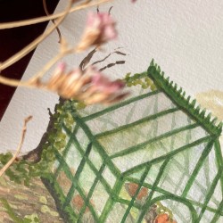 Abandoned | Watercolor painting