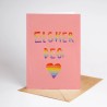 Love ya| Greeting card with envelope