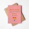 Love ya| Greeting card with envelope