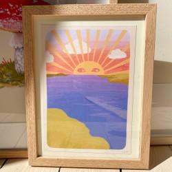 Sunset | A5 small art print